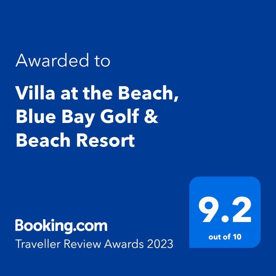 Villa At The Beach, Blue Bay Golf & Beach Resort Kültér fotó
